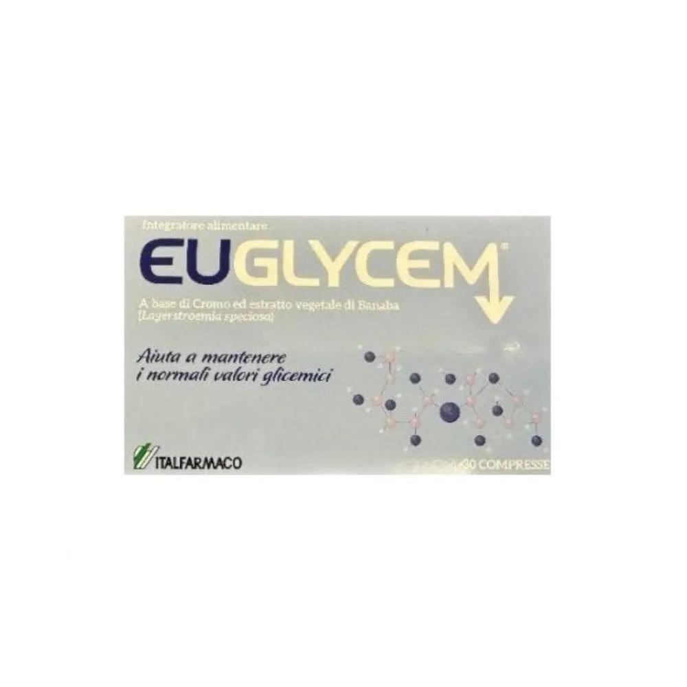 Italfarmaco Euglycem Integratore per Normali Valori Glicemici 30 Compresse