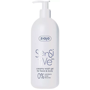 gel limpiador para rostro y cuerpo para pieles sensibles ziaja sensitive -  Ziaja España