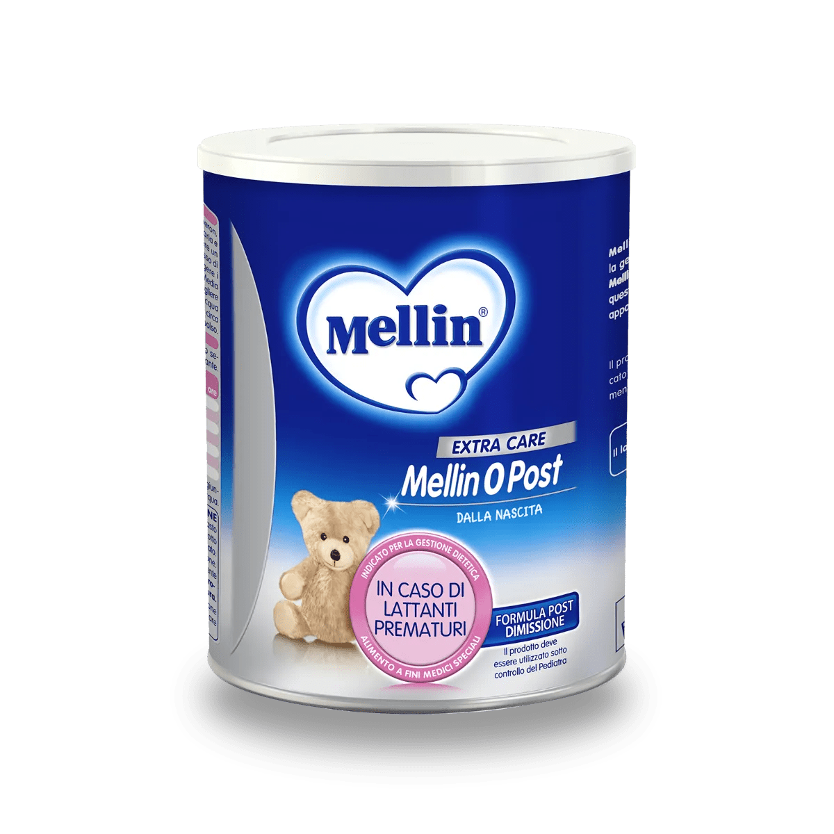 Mellin 0 Post, Alimento a Fini Medici Speciali, Lattanti Prematuri o Basso Peso alla Dimissione,400g