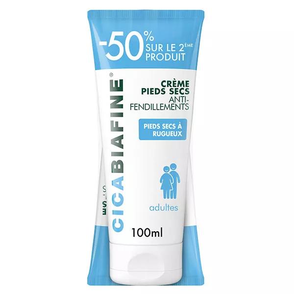 Cicabiafine Crema Piedi Secchi Anti Screpolature Lotto di 2 x 100ml