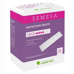 Marque Verte Semesa Protection Droite Maxi 28 unités