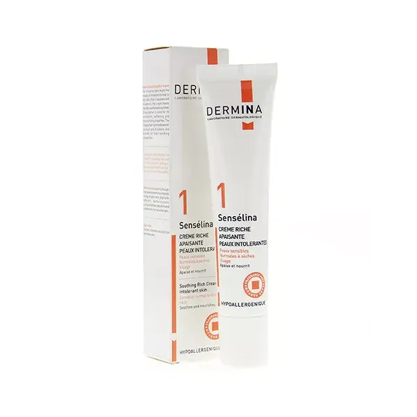Dermina - Senséina - Crema Rica Calmante Piel Intolerante 40ml