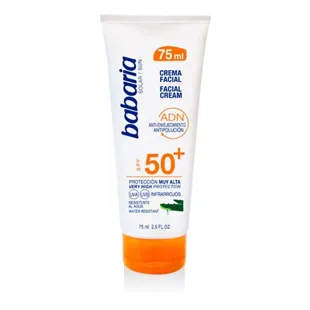 Babaria Aloe Vera Facial Sun Cream SPF50 75 ml