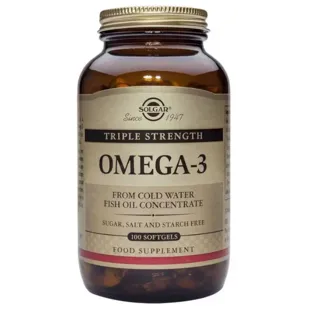 Solgar Omega-3 Tripla Concentração 100 Cápsulas Softgel
