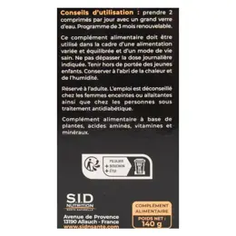 SID Nutrition Beauté Complexe Cheveux Anti-Chute 180 comprimés