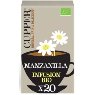 Cupper BIO Infusion Camomille 20 Sachets