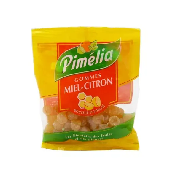 Pimélia Gommes Miel Citron 100g