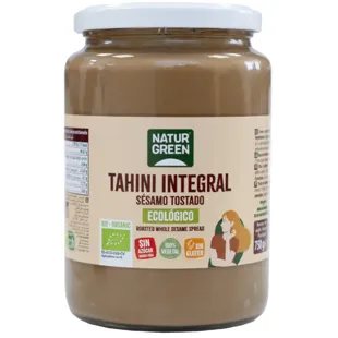 NaturGreen Tahin Puré Sésamo Tostado Bio 750 gr