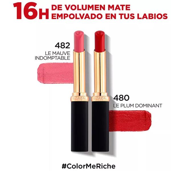 L'Oréal Paris Color Riche Intense Volume Matte Lipstick 480 Plum Dominant