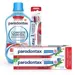 Parodontax Bain de Bouche Quotidien 500ml & Dentifrice Complete Protection Fraicheur 2x75ml & Brosse à Dents Complète Protection Souple