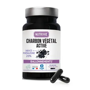 Nutrivie Carbone Vegetale Attivo Vegan Integratore Alimentare 60 capsule
