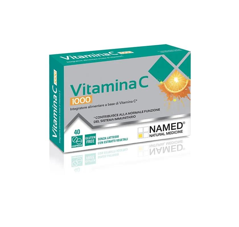 Named Vitamina C 1000 Integratore per il Sistema Immunitario 40 compresse