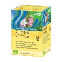 Salus Tisane Fleurs de Bach Calme & Sérénité 15 sachets