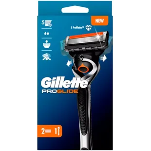 Gillette ProGlide Men's Razor 1 Handle + 2 Refills