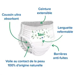 Tidoo Culotte Écologique T6 16-30kg 26 culottes