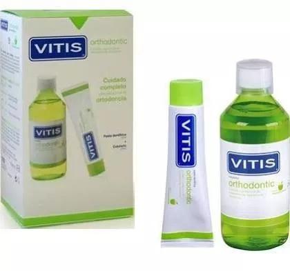 Vitis orthodontique dentifrice pack 0ml bain de bouche 500ml