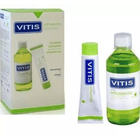 Buy Vitis Pack Orthodontic toothpaste 0ml mouthwash 500ml | Mifarma UK