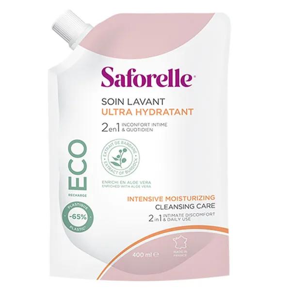 Saforelle Cuidado Limpiador Ultra Hidratante Eco Recarga 400ml