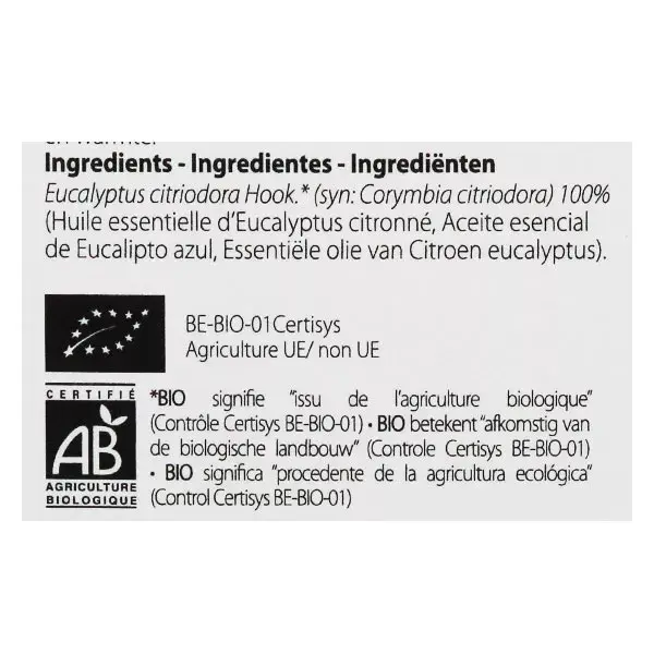 Pranarom Aceite Esencial de Eucalipto Azul Bio 30ml