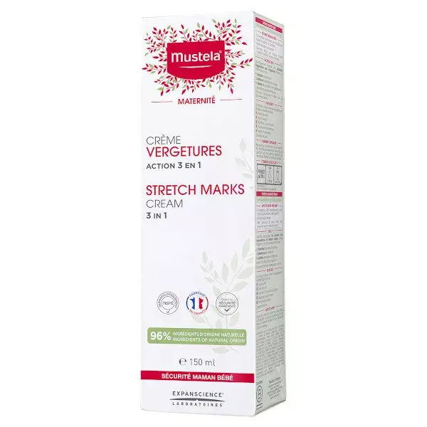 Mustela Maternity Prevention Cream Vergétures Sans Parfum 150ml
