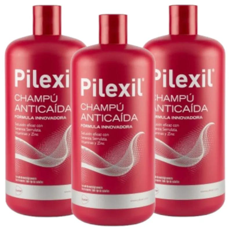 Pilexil Shampoing Anti-Chute 3x900 ml