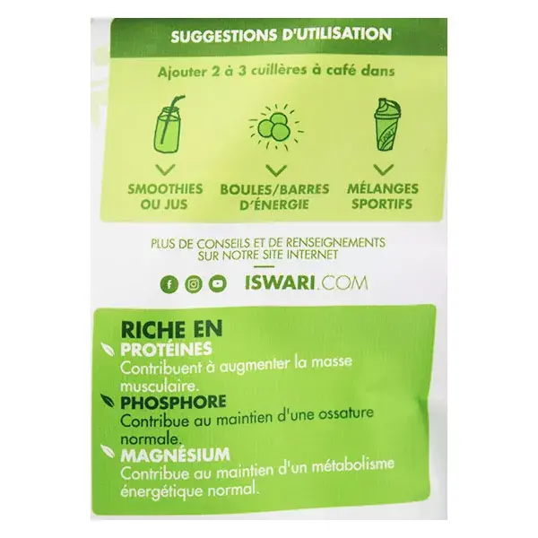 Iswari Protéines Super Green Bio 250g