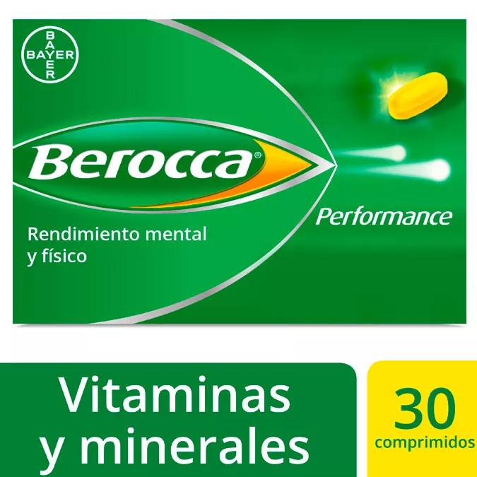 Berocca Performance  Vitaminas y Rendimiento Sabor Naranja 30 Comprimidos Efervescentes + Berocca Boost 15 Comprimidos FORMATO AHORRO