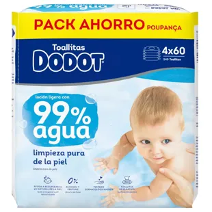 Dodot Aqua Baby Wipes 240 units