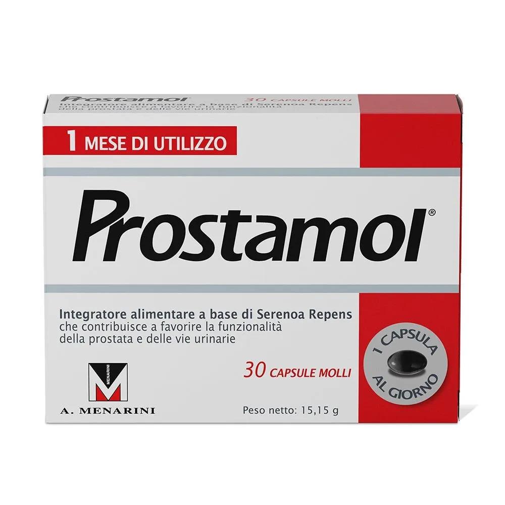 Prostamol Integratore Prostata e Vie Urinarie 30 Capsule Molli