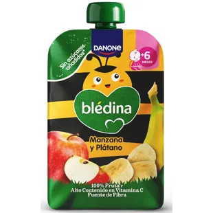 Blédina Apple and Banana Pouch +6m 100g