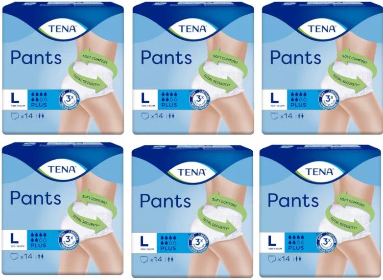 TENA Pants Plus Large Unisex 6x14 units