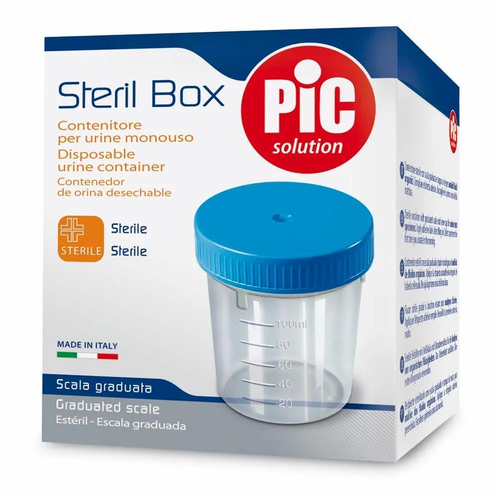 Pic Steril Box Contenitore Per Urine Monouso 100 ml