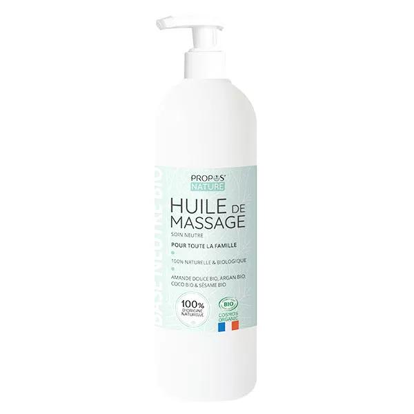 Propos'Nature Olio di Trattamento Bio Neutro 500ml
