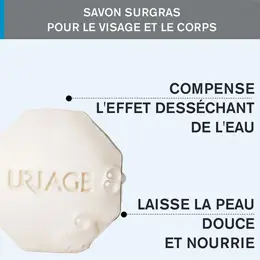 Uriage Pain Surgras Dermatologique Nourissant Peaux Sensibles Corps 100g