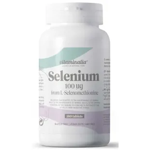 Vitaminalia L-Selenomethionine (100Mcg Selenium) - 180 Tabs