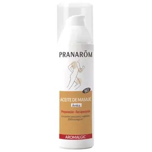 Pranarom Óleo de massagem bio aromático para costas, coxas e panturrilhas 100 ml