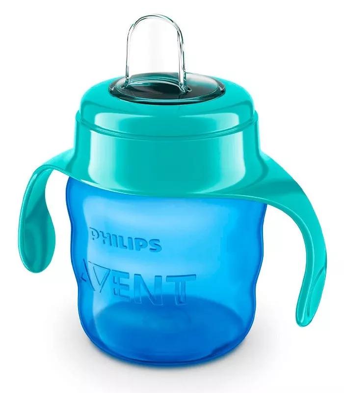 Leerbeker met Handvat Avent SCF551 / 03 200ml Blauw