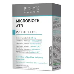 Biocyte Santé Microbiote ATB 10 gélules