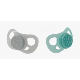 Chupeta Twistshake Turquesa e Cinza Claro +6m 2 unidades