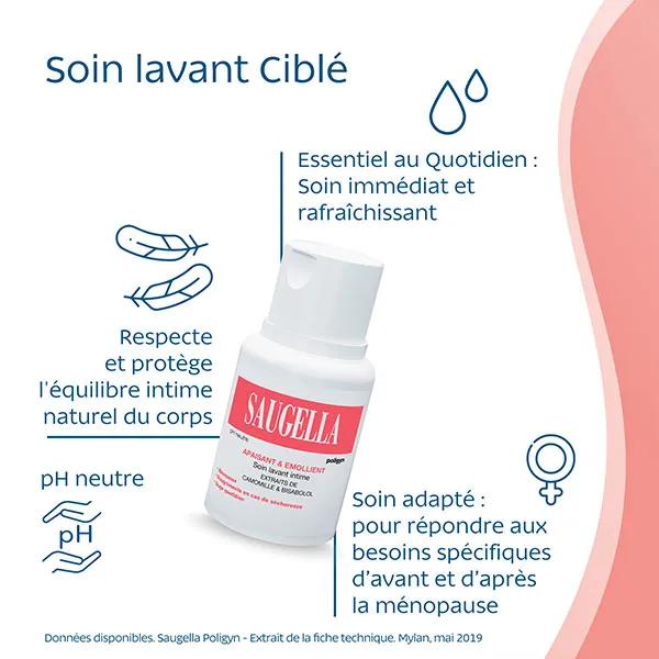 Saugella Poligyn Cuidado de Limpieza Íntima 100ml