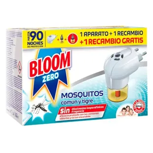 Bloom Zero Electric Mosquito Killer 1 Device + 2 Refills