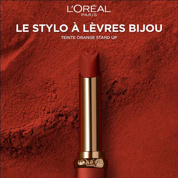 L'Oréal Paris Intense Volume Stylo à Lèvres Matte Colors of Worth N°200 Orange Stand Up 1,8g