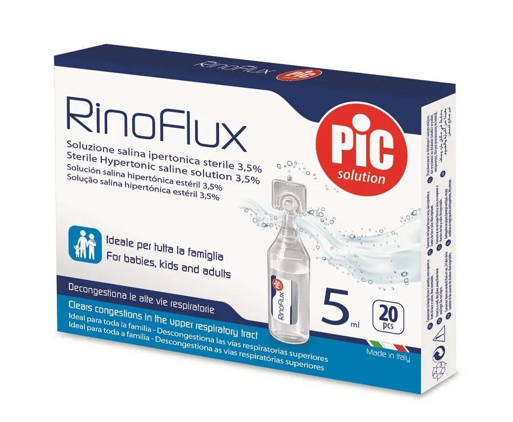 Pic Rinoflux Soluzione Ipertonica 20 Flaconcini