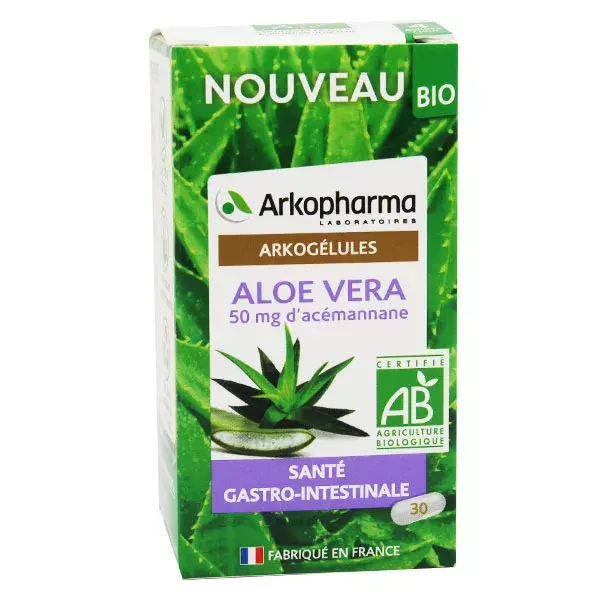 Arkopharma Arkogélules Aloe Vera Bio 30 capsules