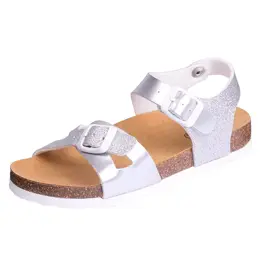 Scholl Chaussures Été Kids Sandales Smyley Argent Taille 28