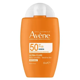 Avène Ultra Fluid Sunscreen SPF50 UVB UVA Blauw Licht 50ml