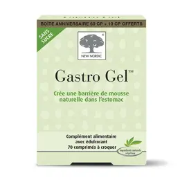 NEW NORDIC Gastro Gel 60 Comprimés + 10 offerts