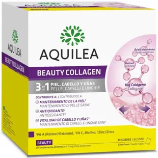 Aquilea Beauty Colágeno Fresa 30 Sobres
