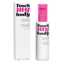 Love to Love Fluide Massage et Lubrifiant Silicone Monoi 100ml