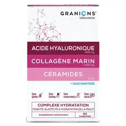 Granions Complexe Hydratation Peau Boite de 60 comprimés